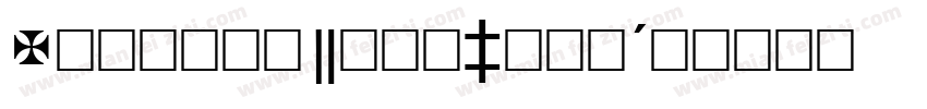 Cheltingham Book字体转换